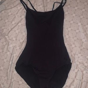 Criss cross back leotard